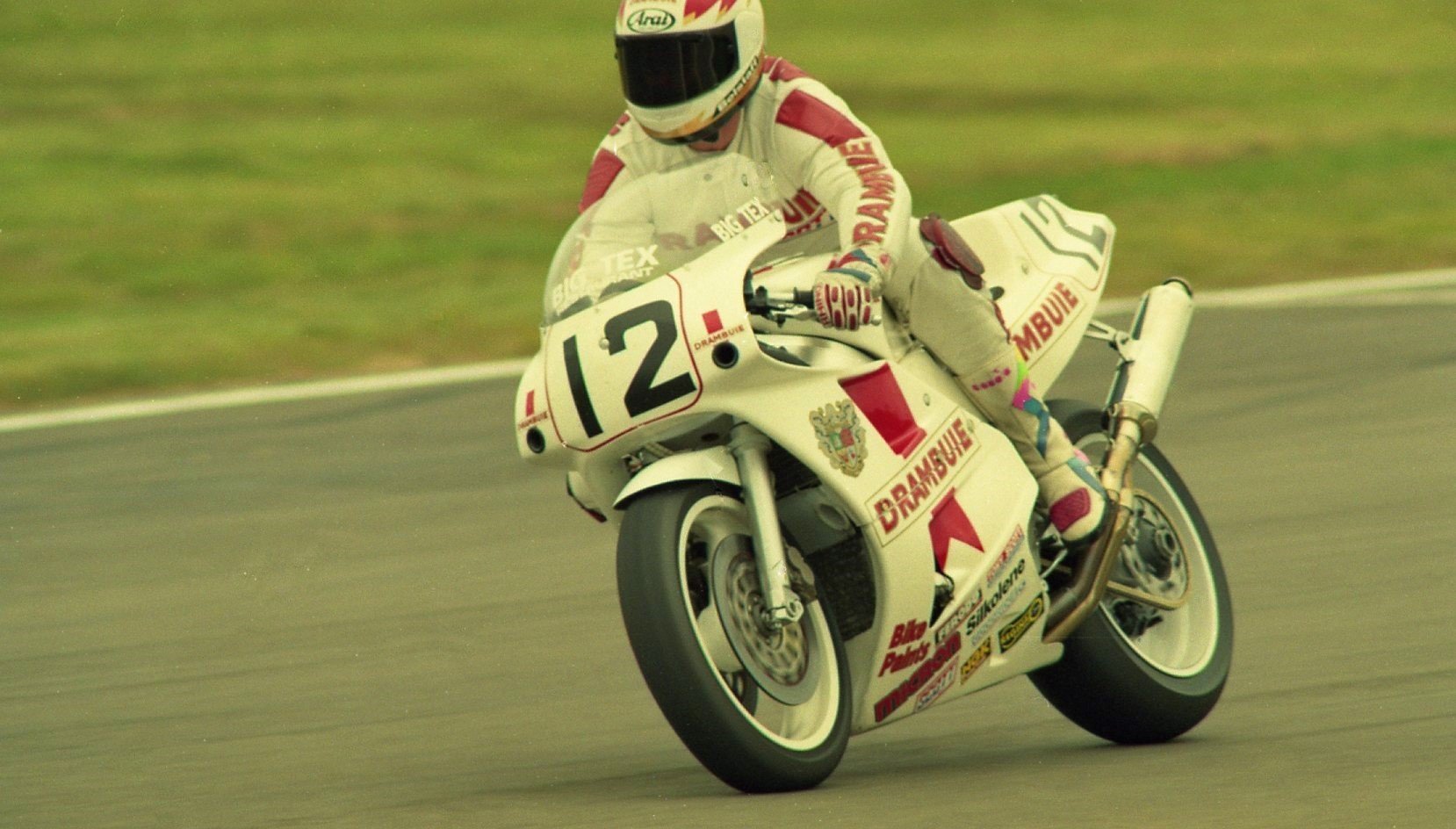 Brian Morrison at 1990 WSBK Manfeild