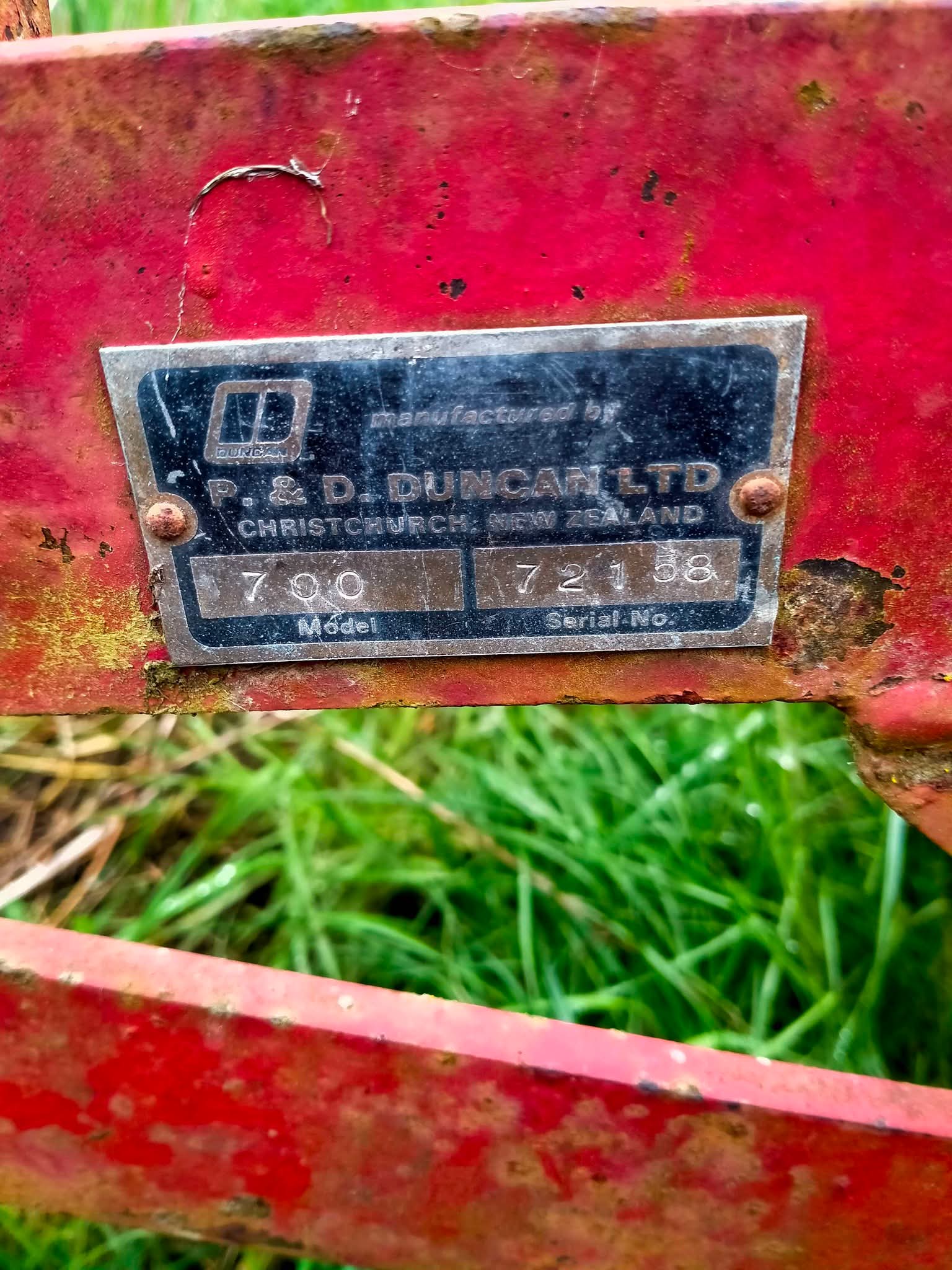 Duncan seed drill - Garden Tools & Equipment - Rangiora, New Zealand ...