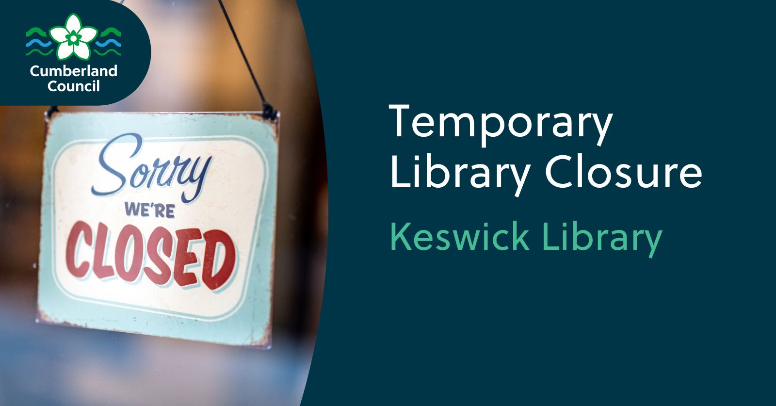 Unfortunately, due to limited staff... - Cumberland Libraries | Facebook