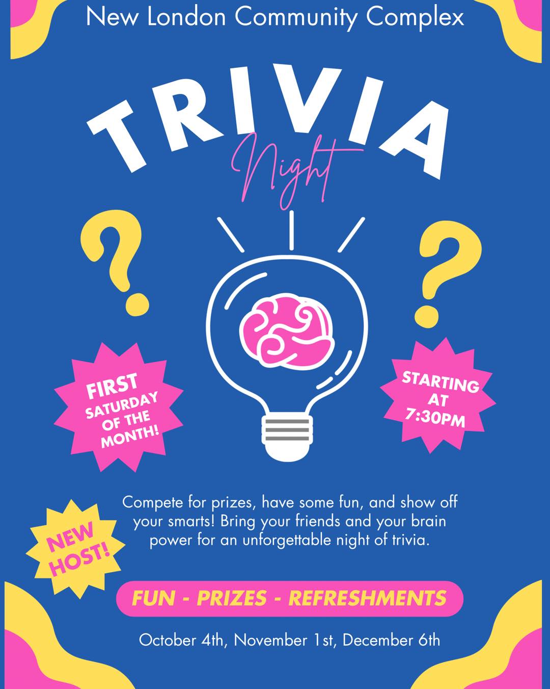 New - 🎉 Trivia is Back at the NLCC! 🧠 We’re so excited to welcome back ...