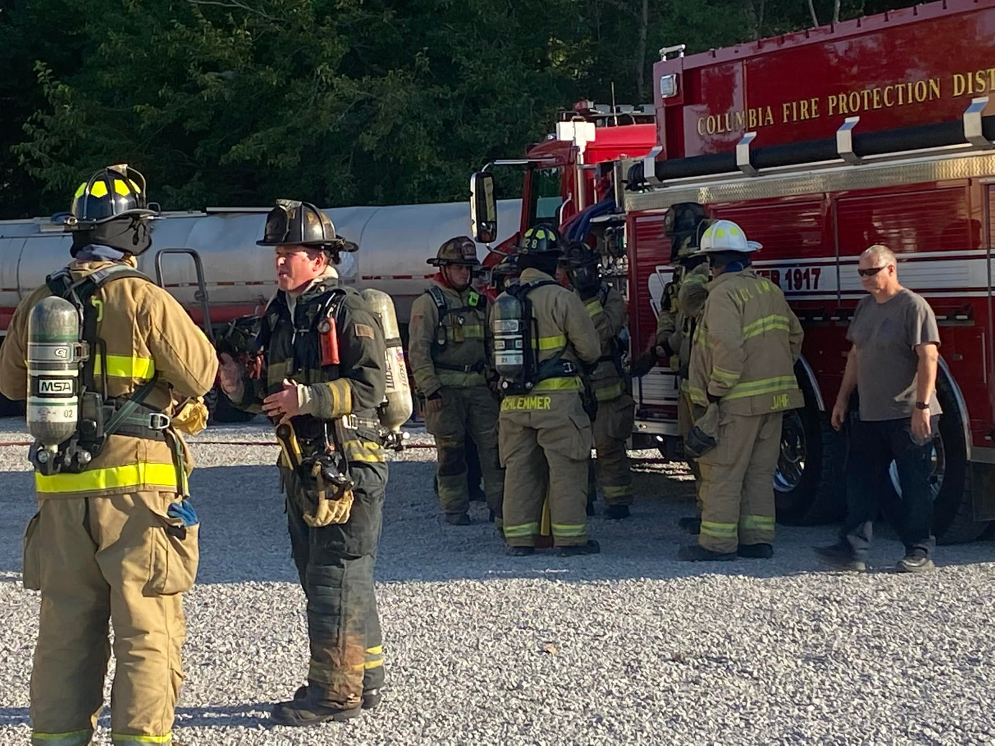 This past Tuesday we visited... - Columbia Fire Department | Facebook