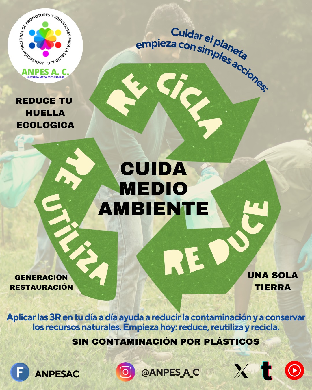 🟢 🆘Acciones que puedes hacer para cuidar el medio ambiente El cuidado ...