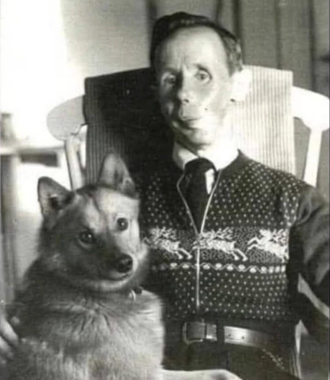 Animal - A haunting image from the 1940s shows a humble Finnish farmer ...