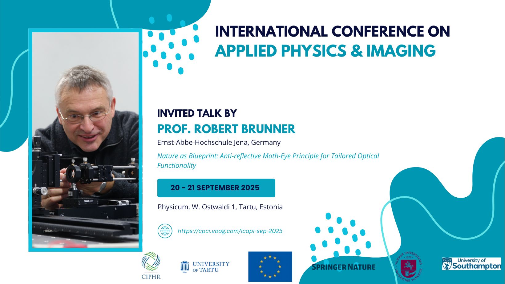CIPHR - 🎤 Excited to Welcome Our Invited Speaker! We are thrilled to ...
