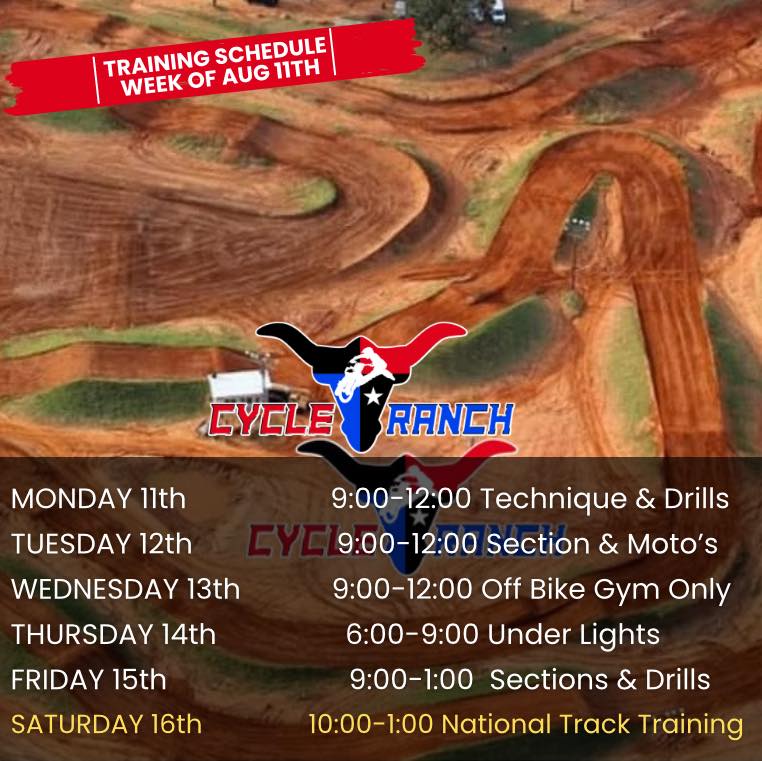 Training... - Cycle Ranch USA Motocross Championships | Facebook