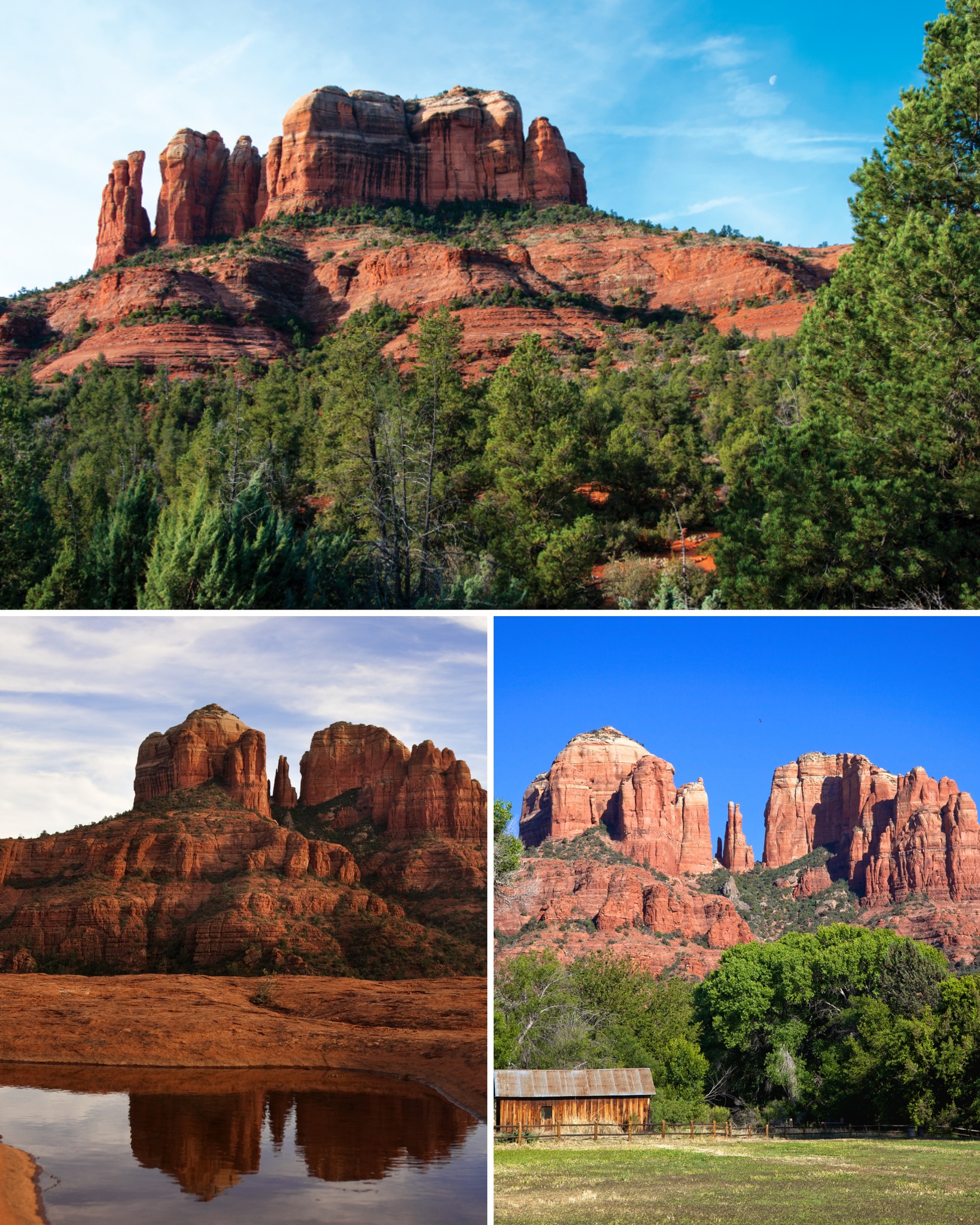 Viral - Cathedral Rock in Sedona, Arizona, is an iconic red rock ...