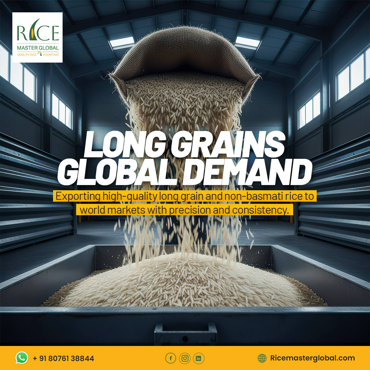 Rice - Supplying premium long grain rice with excellence — Rice Master ...
