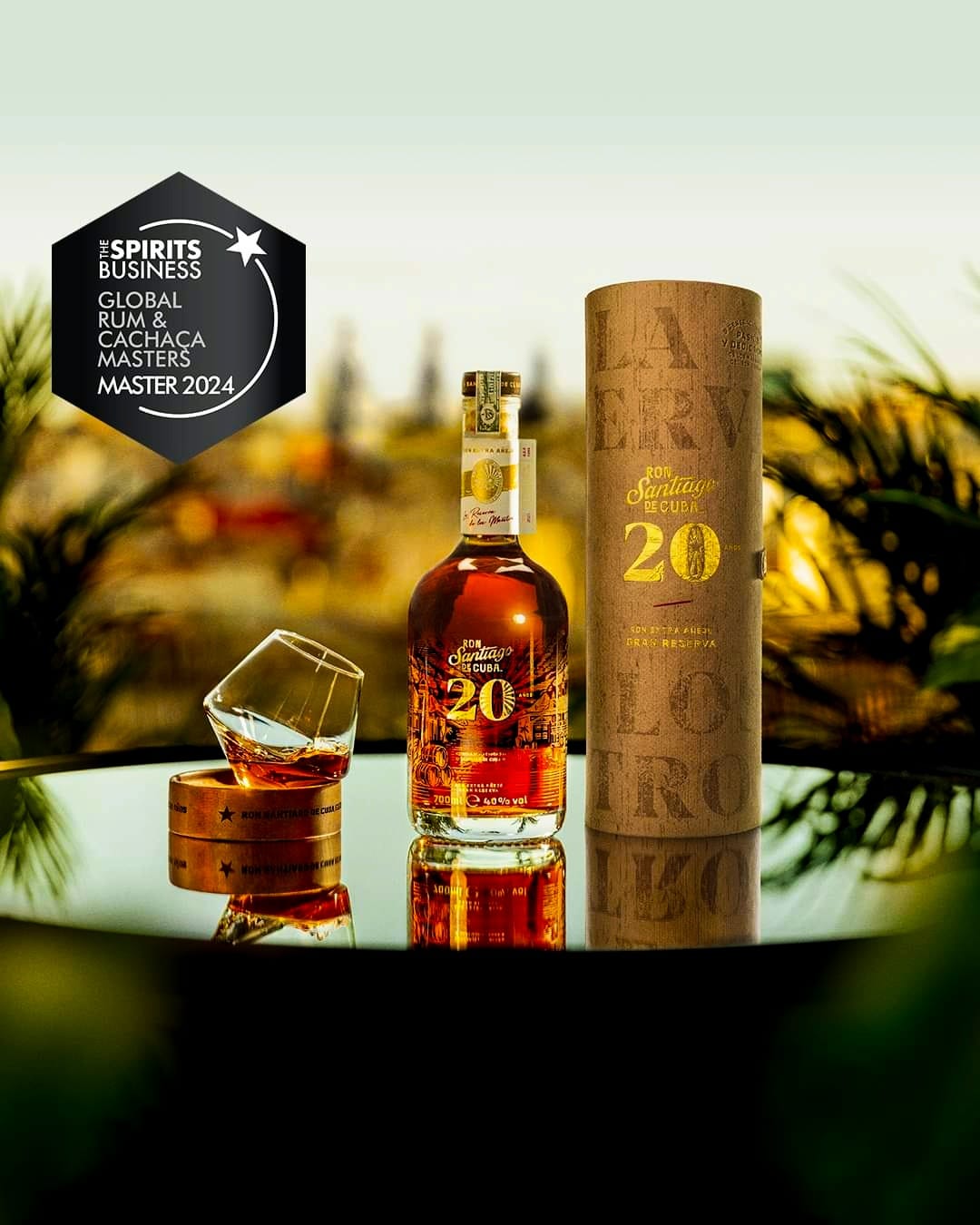 キューバ産ラム酒「Ron Santiago de Cuba Extra Añejo 20 años」が