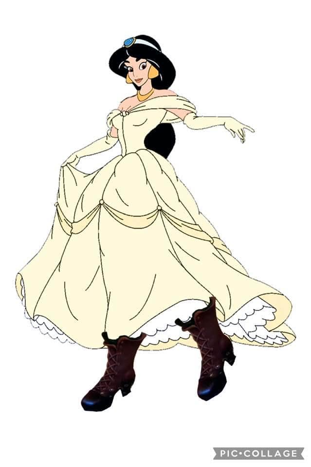 princess jasmine gold dress What are classic Cinderella and outfits for MNSSHP? Navy blue prom dress