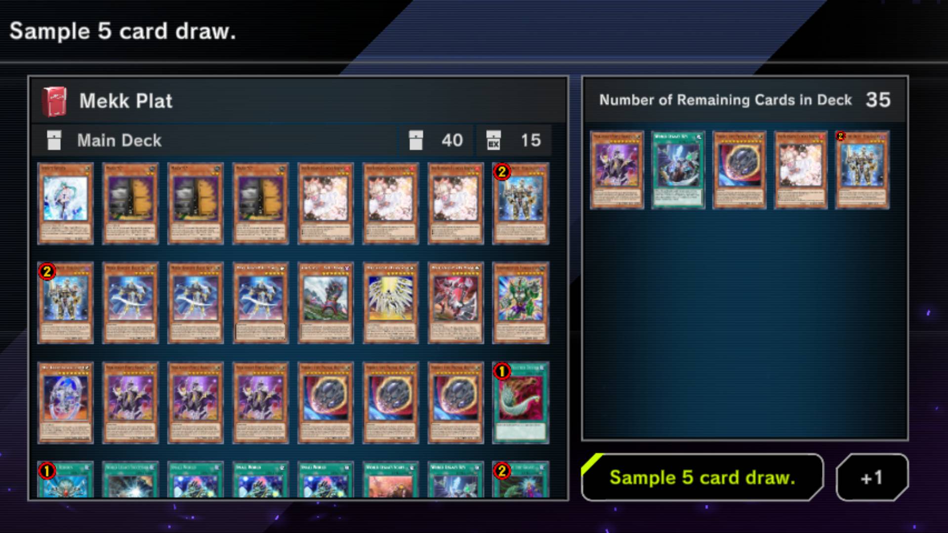 mekk knight yugioh deck Complete Custom for Yu-Gi-Oh! may be 1st or Unlimited Edition Mekk-Knight Deck - December 2024