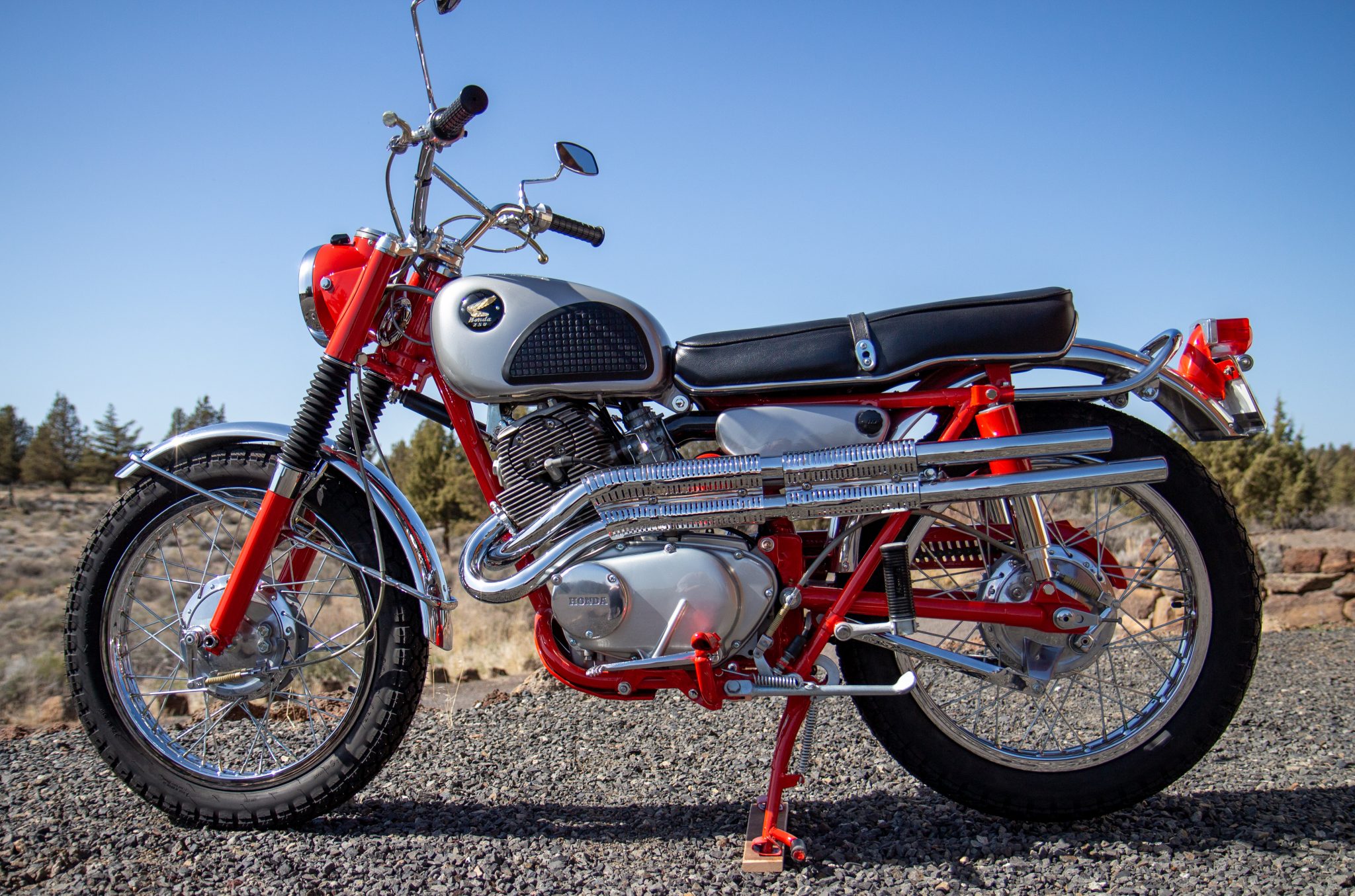 1966 HONDA CL77 305 SCRAMBLER.