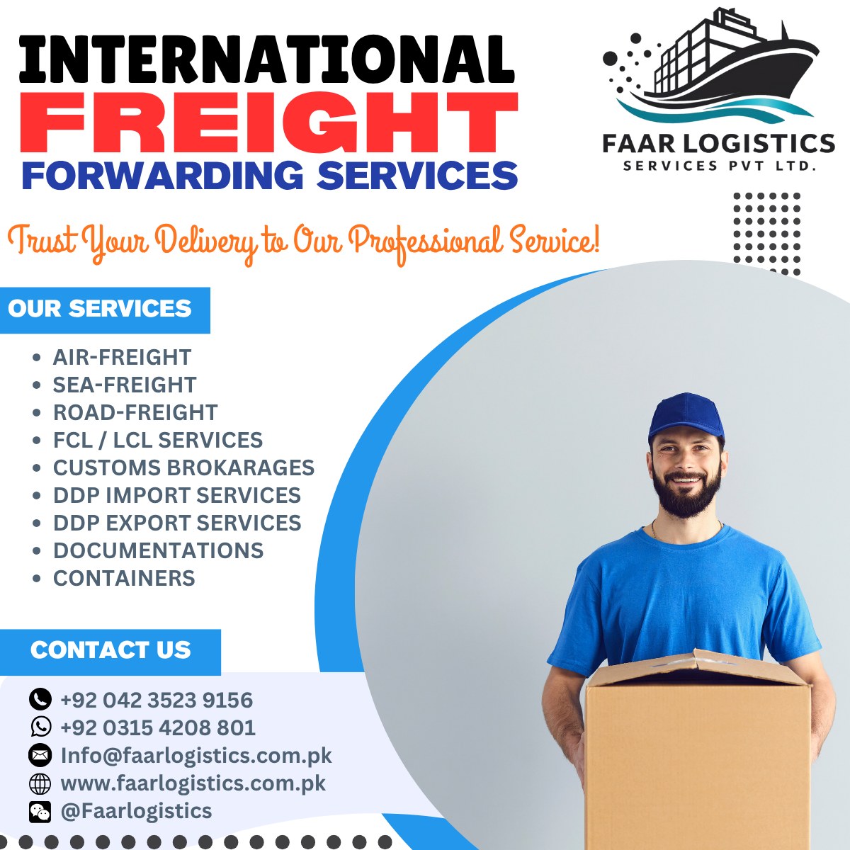 Faar Logistics Services Pvt. Ltd | Lahore