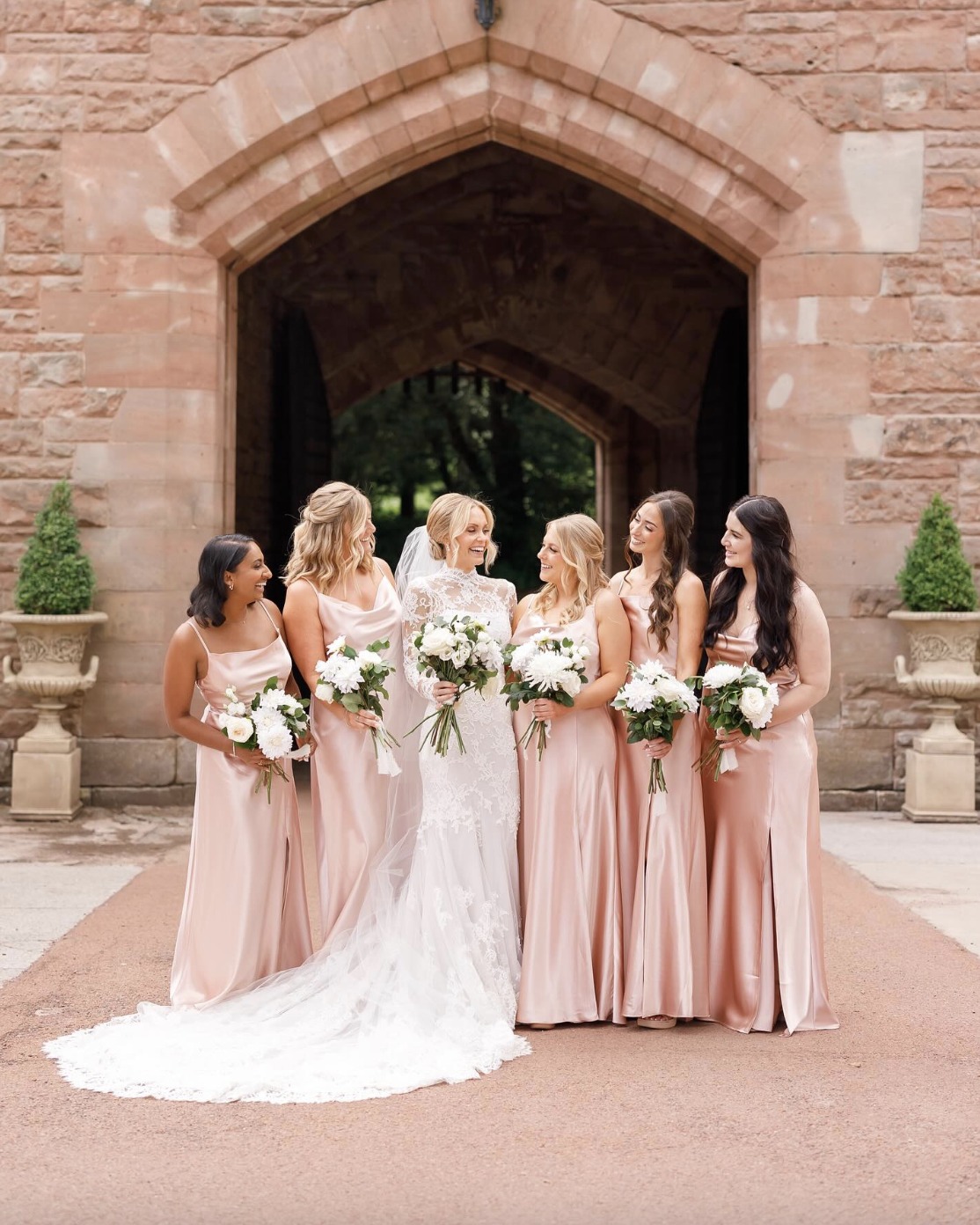 shiny satin rose gold bridesmaid dresses Birdy neck Ruched Spaghetti Straps mini party dress Replying to @Hania Kashif Color:Saphire