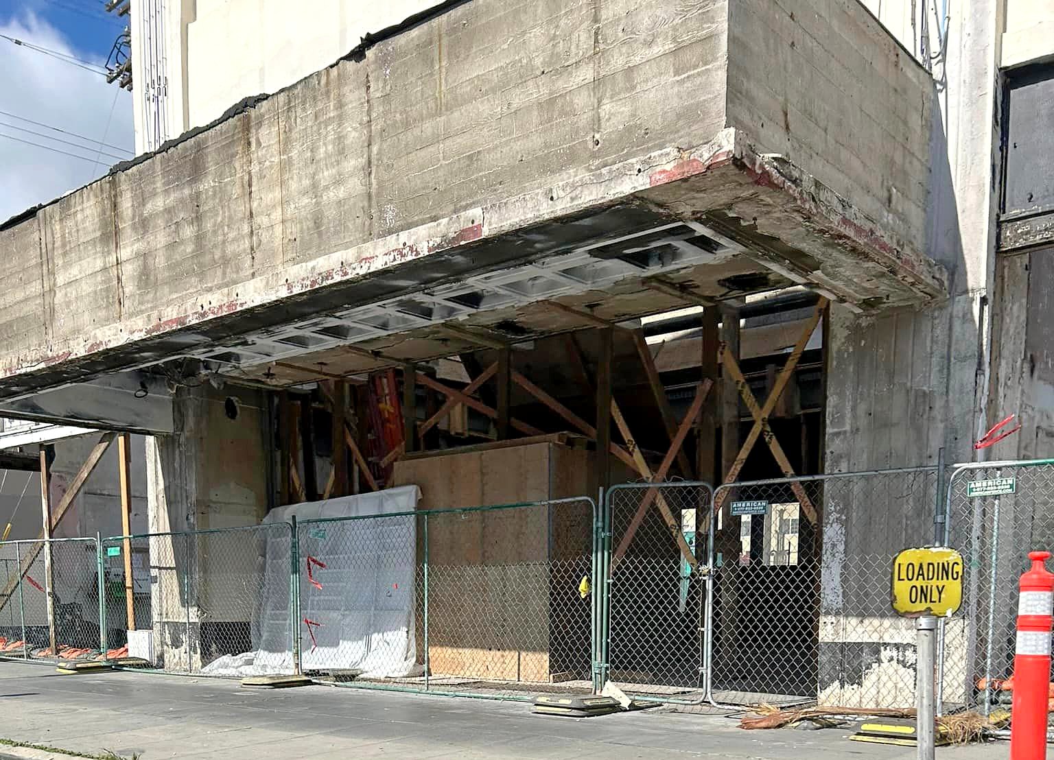 Los - The Fairfax Theatre, 7907 Beverly Blvd. -- A look at the stripped ...