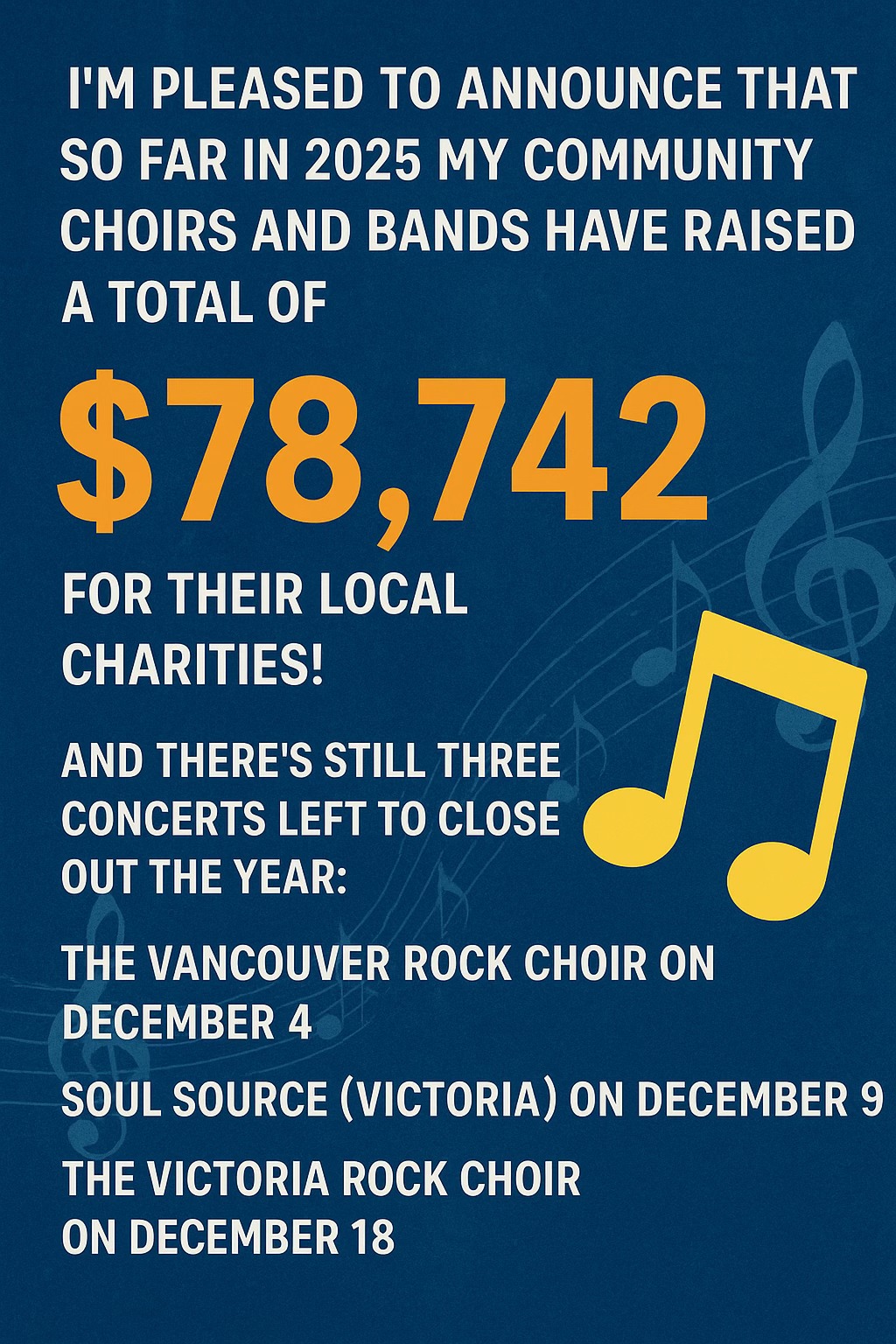The Victoria Rock Choir | Victoria BC