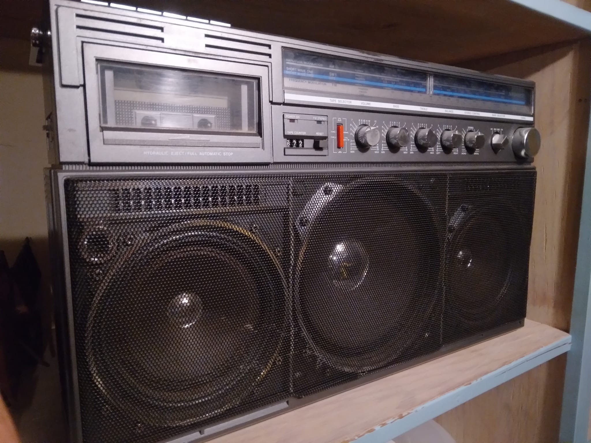 My Magnavox D8443 BoomBox..Still Works And Was Part Of My BMX Life