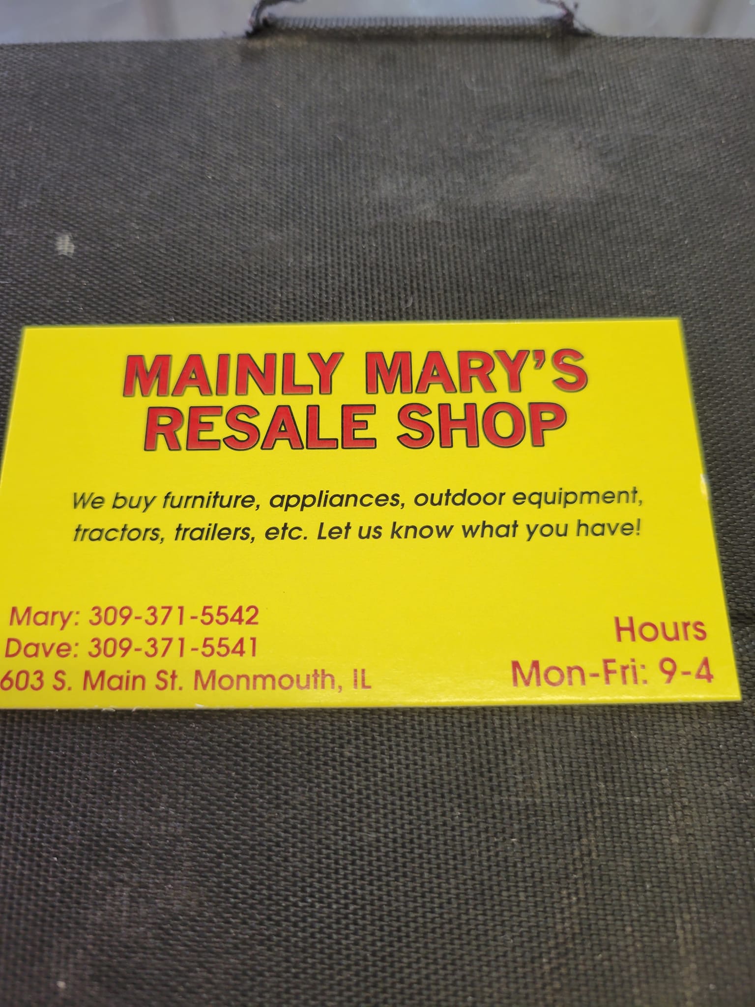 Mainly Mary's Resale Shop