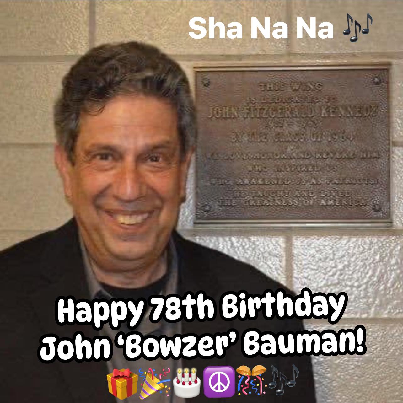 Woodstock - John “Bowzer” Bauman (Sha Na Na), is celebrating his 78th ...