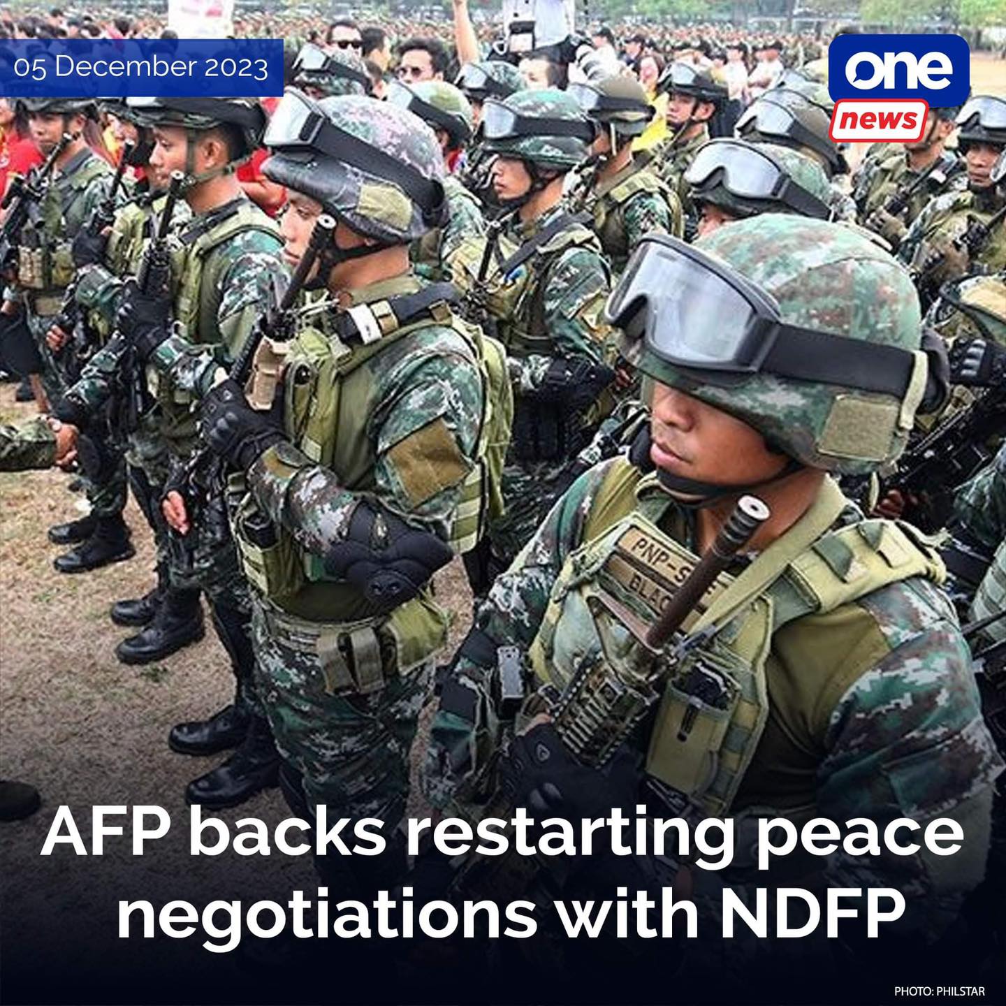ONE News - The Armed Forces of the Philippines (AFP) has... | Facebook
