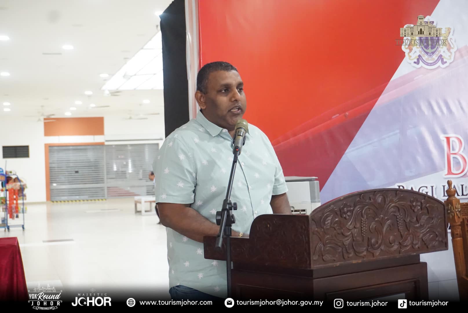 Tourism Johor - 20 Januari 2024 - YB. Tuan Raven Kumar...