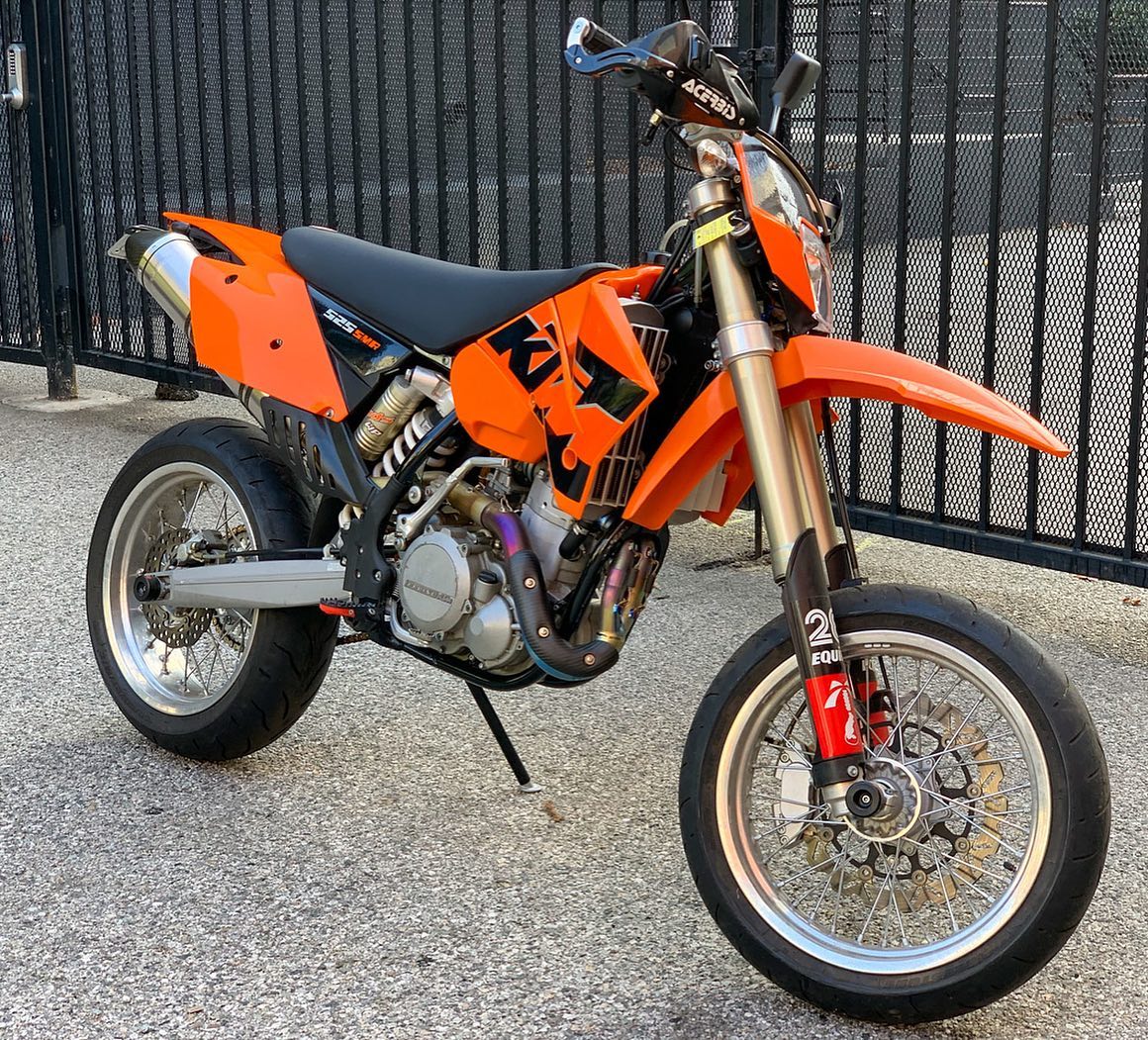 RESERVE IS MET and this KTM Supermoto will sell on
