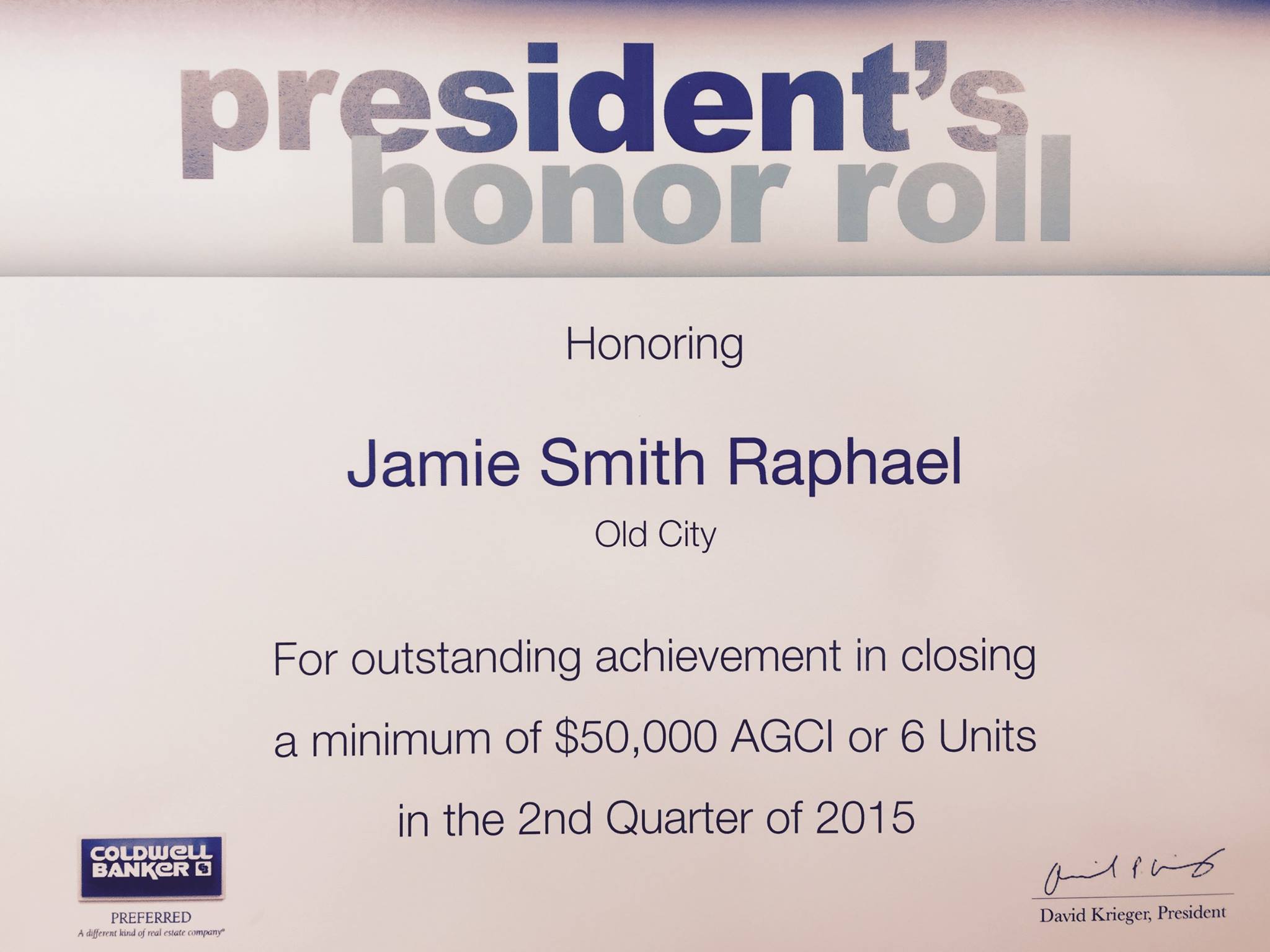 Jamie Smith Raphael- Coldwell Banker Preferred | Philadelphia PA