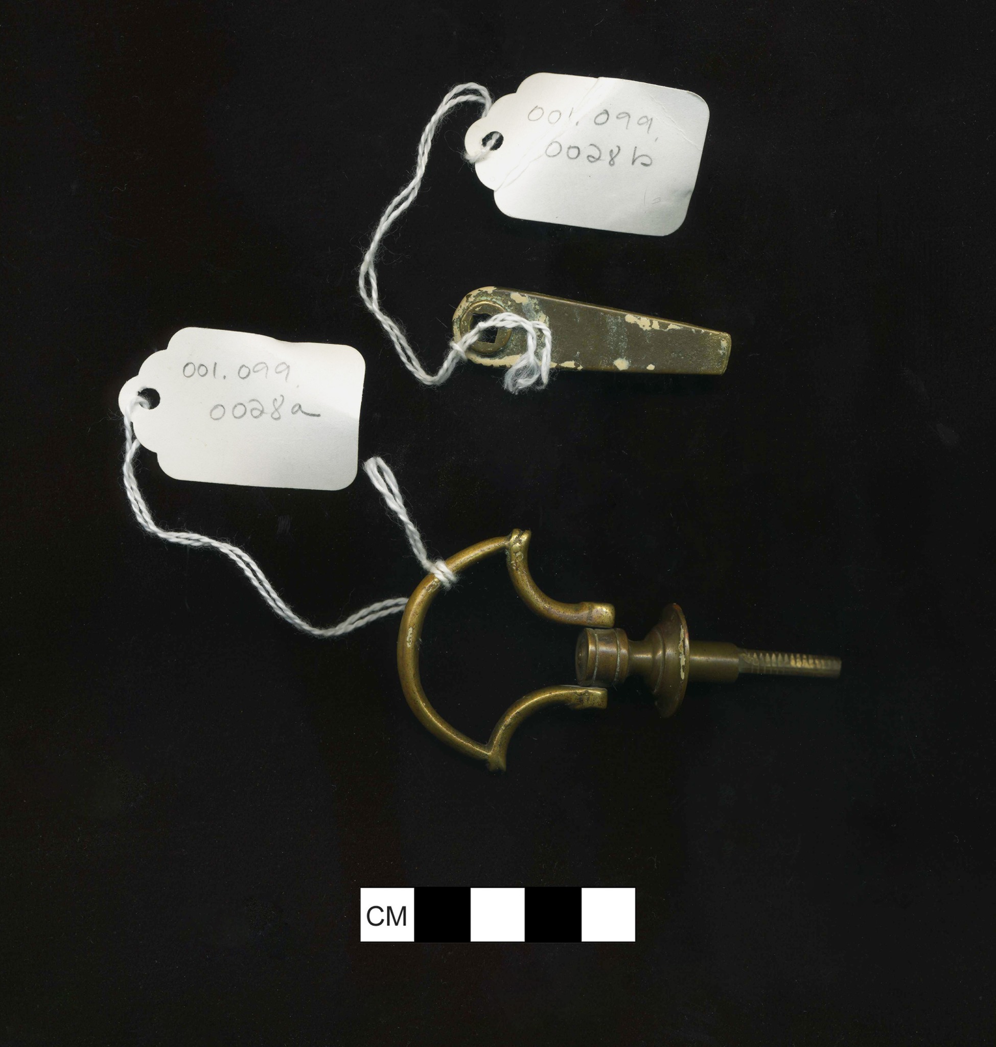 Archaeology - Restoration examples of shutter pull and hardware used to ...