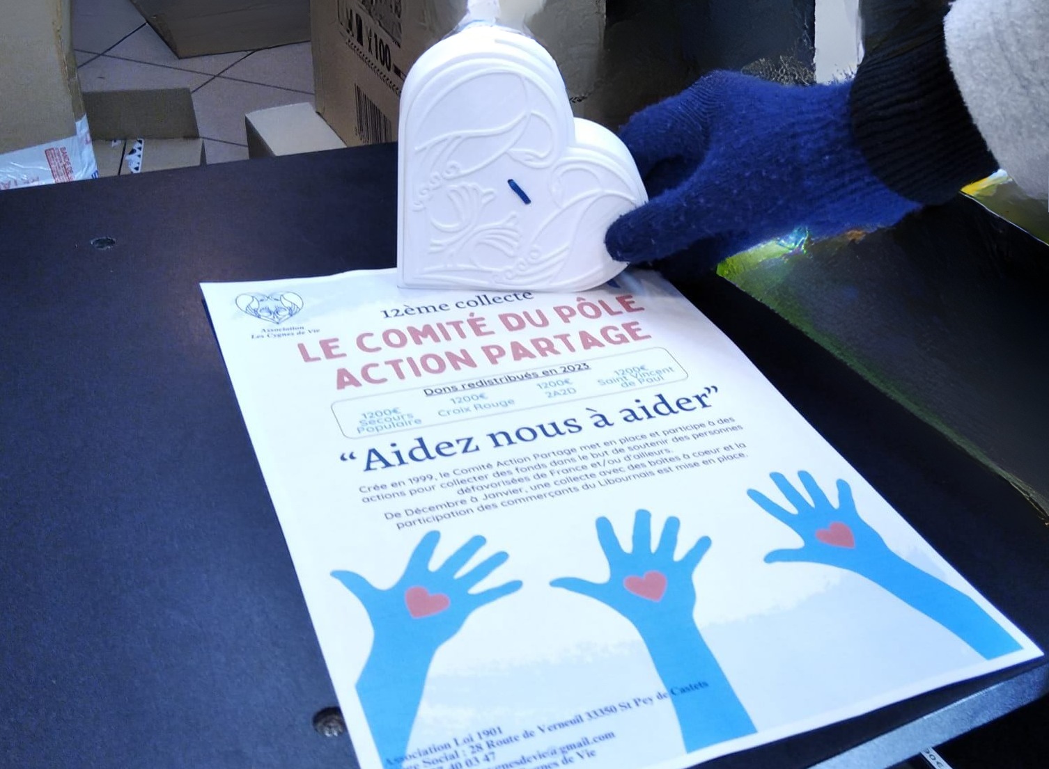 Le Pôle Action Partage a... - Association Les Cygnes de Vie | Facebook