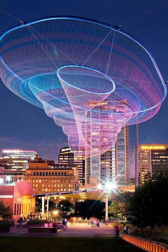 Janet Echelman's "Her Secret Is Patience" (Civic Space Park) photo 2