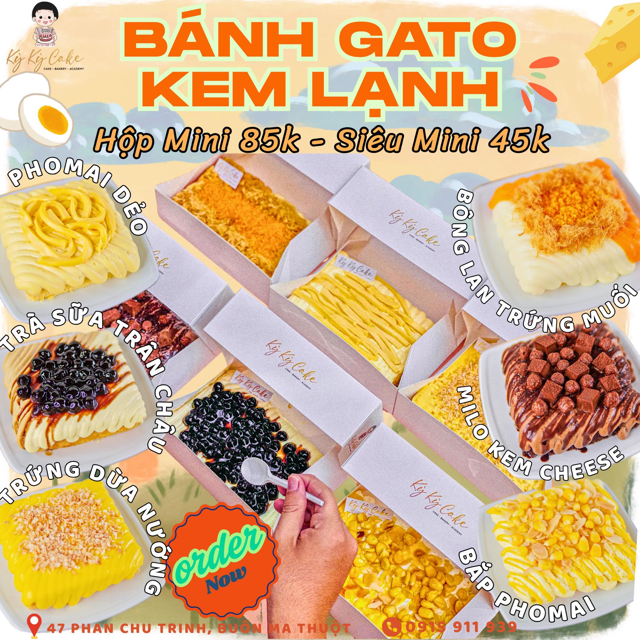 🍰 Bánh Gato Kem Lạnh... - Kỳ Kỳ Cake & Class - Buôn Ma Thuột | Facebook