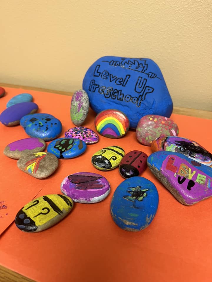 Our graduation rocks are coming... - Level Up Preschool