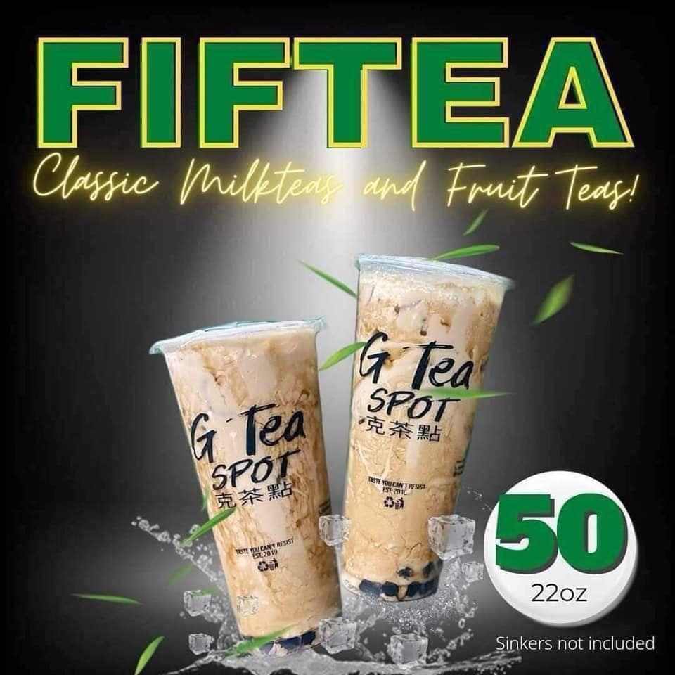 G Tea Spot MAIN - ‼️FIFTEA PROMO‼️ Starting December with... | Facebook