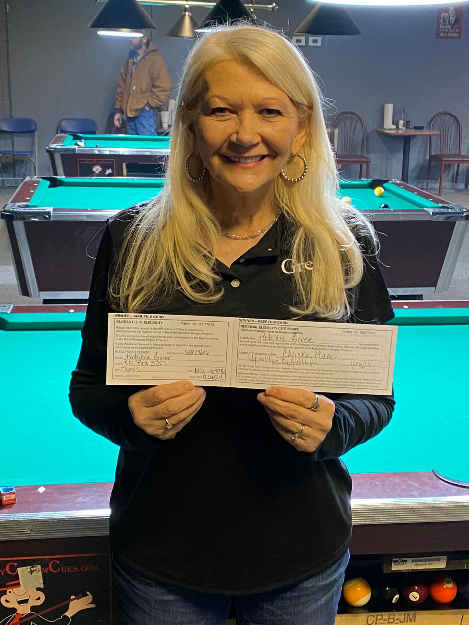 Mid America APA - Winners of the 9 ball single qualifiers...