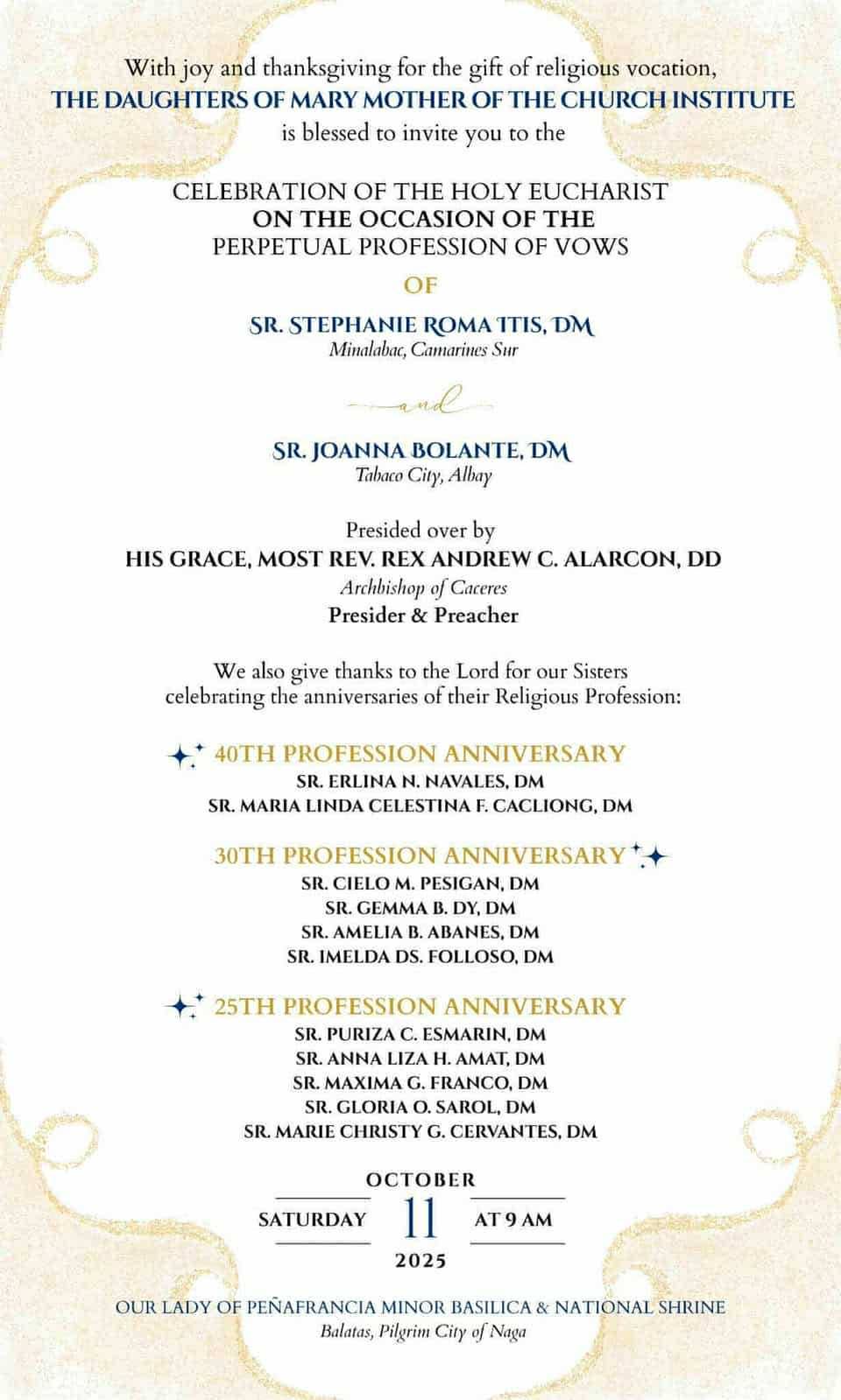 Daughters of Mary... - Daughters of Mary - Vocation Promotion