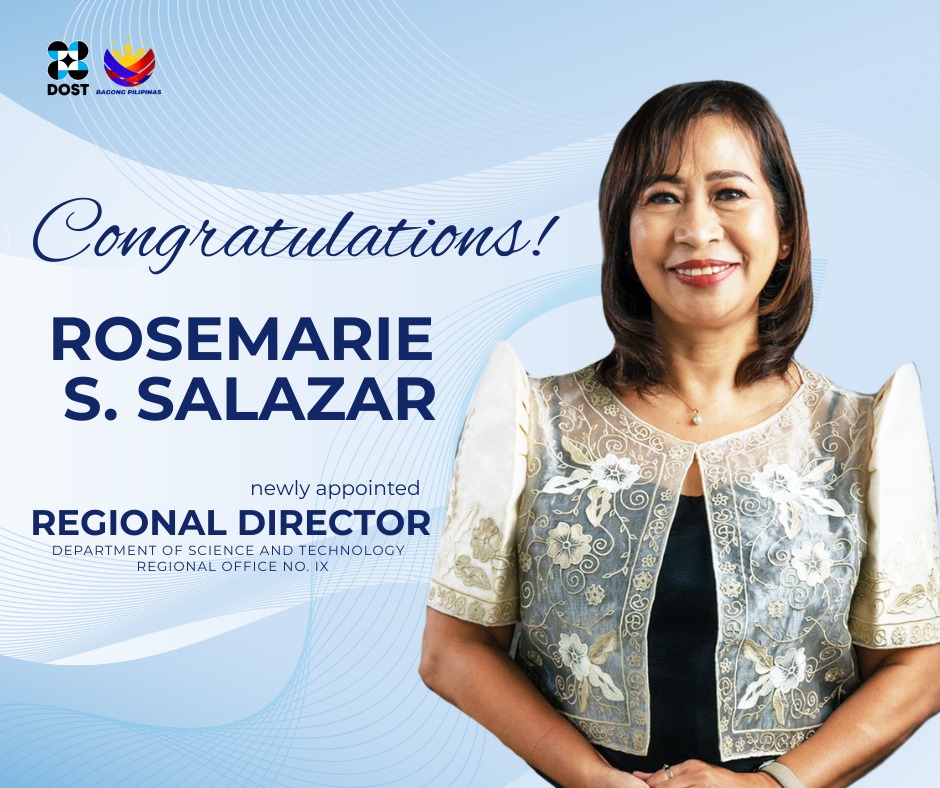 𝐂𝐨𝐧𝐠𝐫𝐚𝐭𝐮𝐥𝐚𝐭𝐢𝐨𝐧𝐬 𝐭𝐨 𝐌𝐬.... - DOST Regional Office No. IX | Facebook