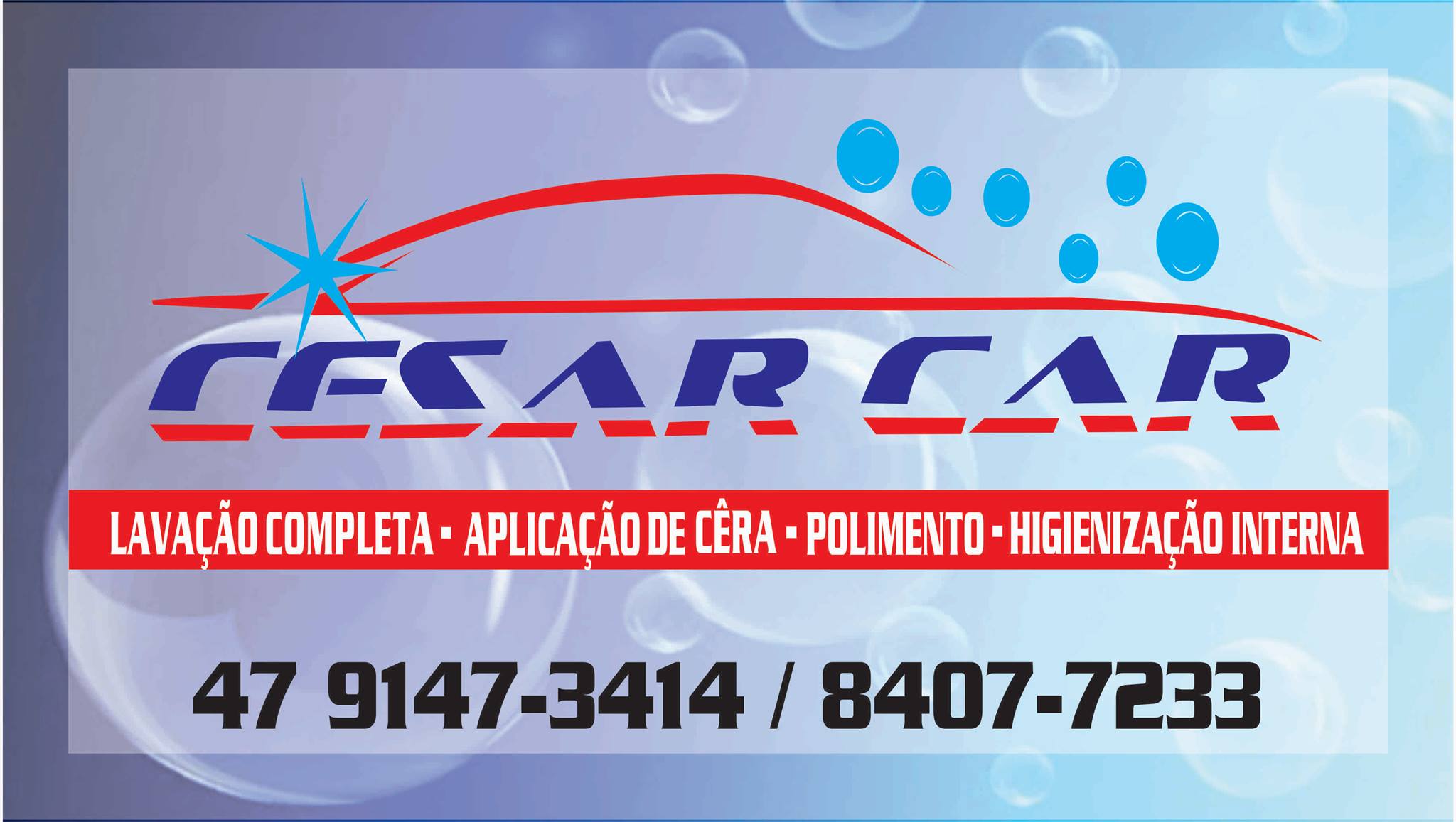 CESAR CAR Lavação Automotiva | Schroeder SC