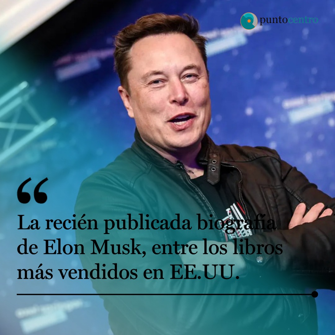 Punto - ️ La recién publicada biografía de #elonmusk , entre los libros ...