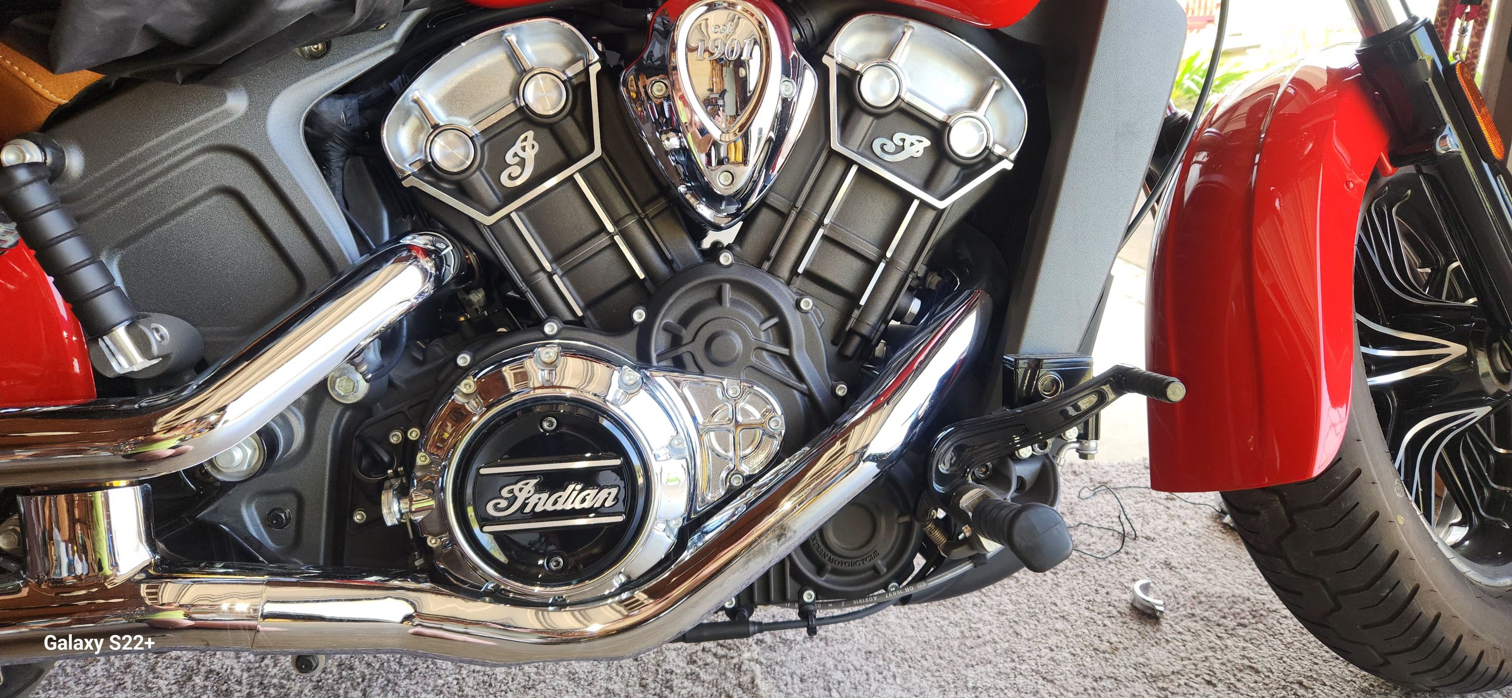100th Anniversary Guardian Bell Motorcycle Fits Harley Luck Gremlin Ride for sale online