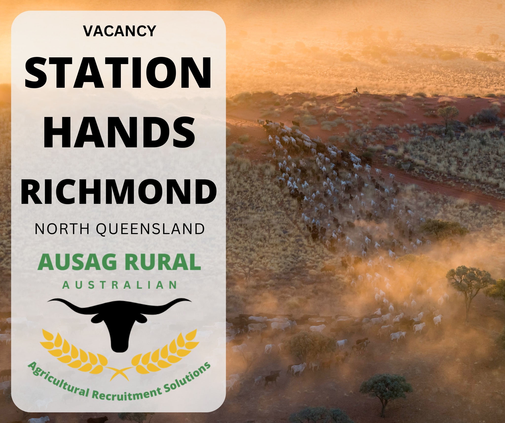 AusAG Rural | SEASONAL MACHINERY OPERATOR, ALPHA QLD | Facebook