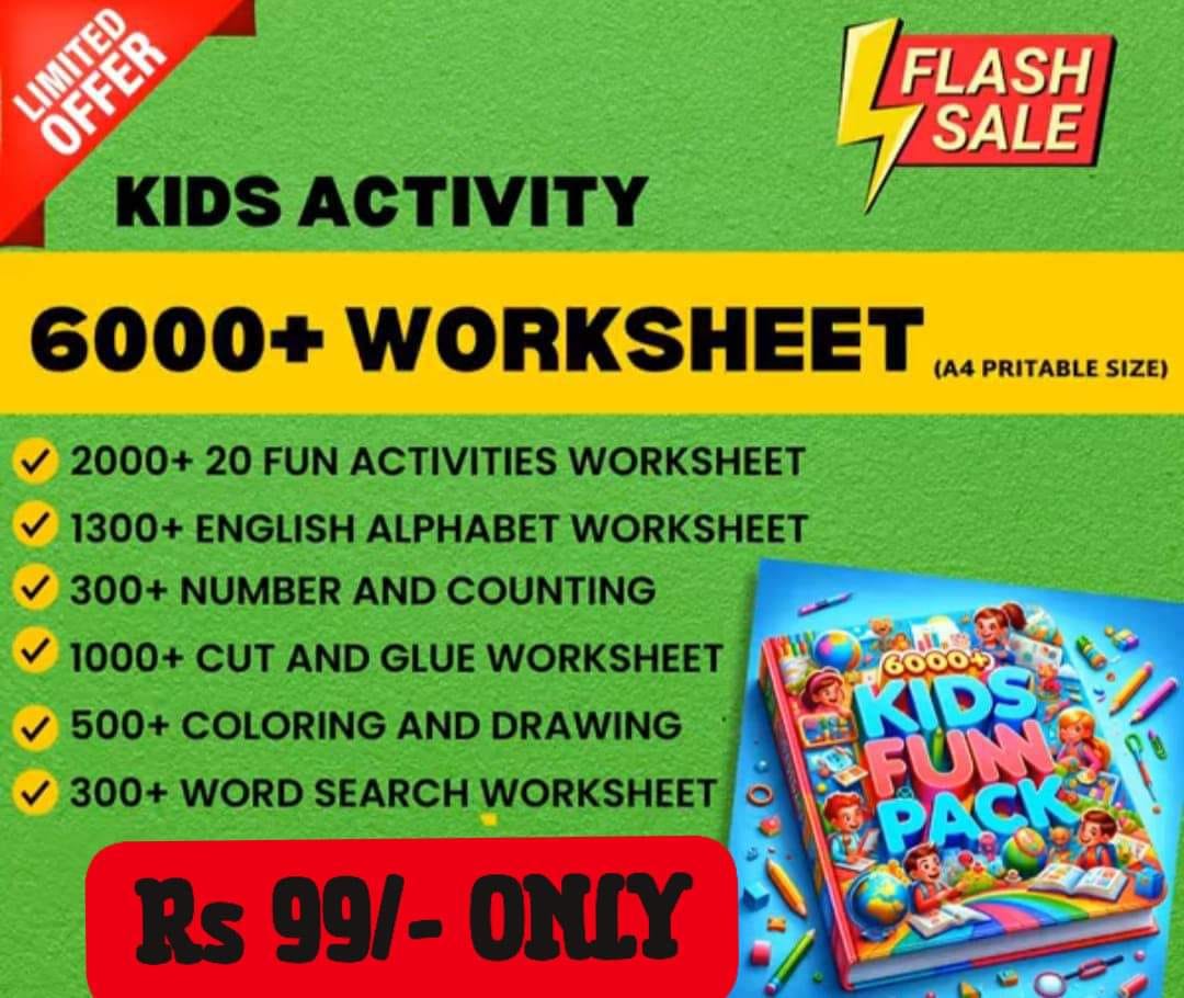 Amir - The KIDS Activity worksheet is a fun and educational resource ...