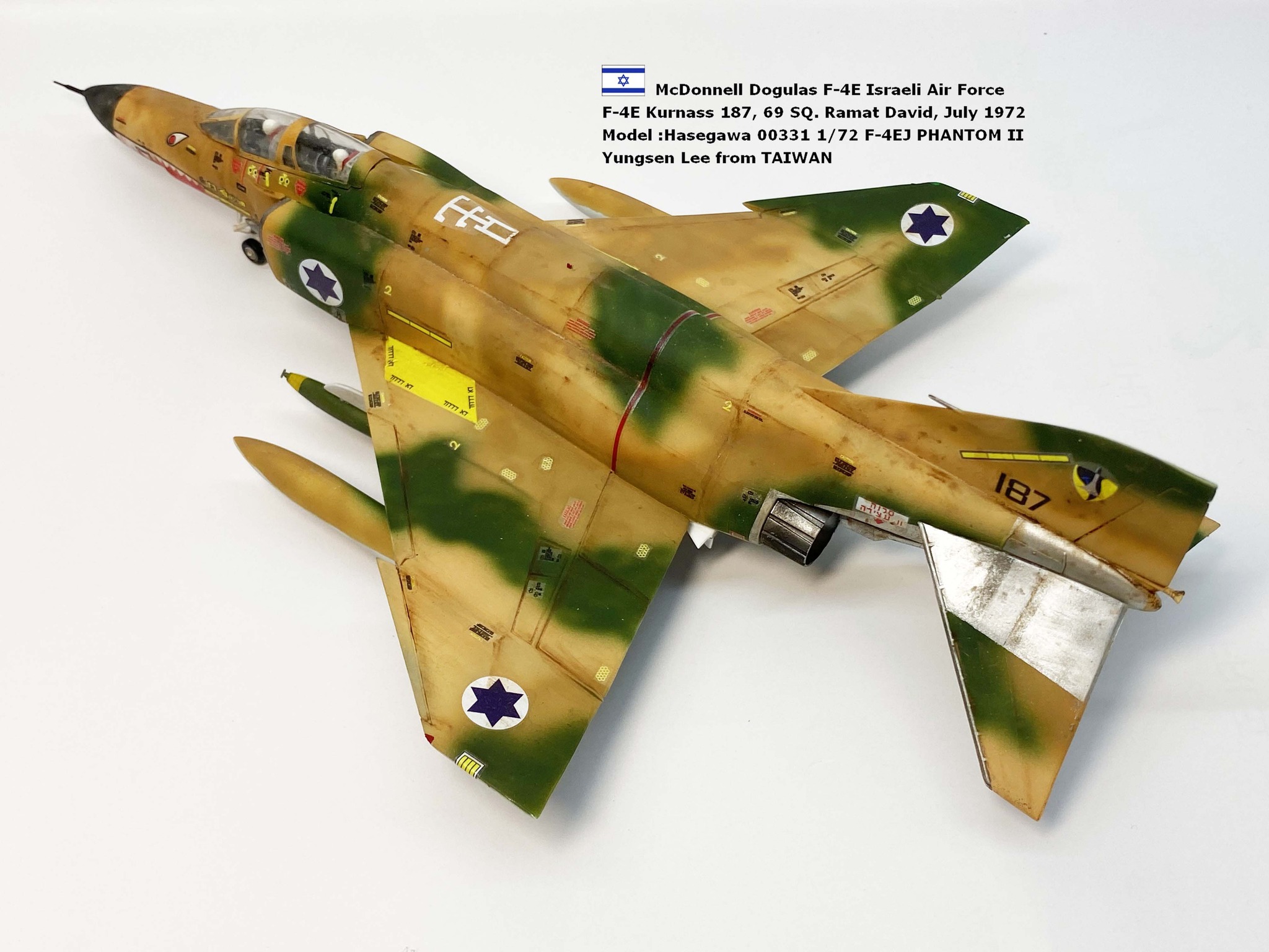 F-4E Israeli Air Force model details