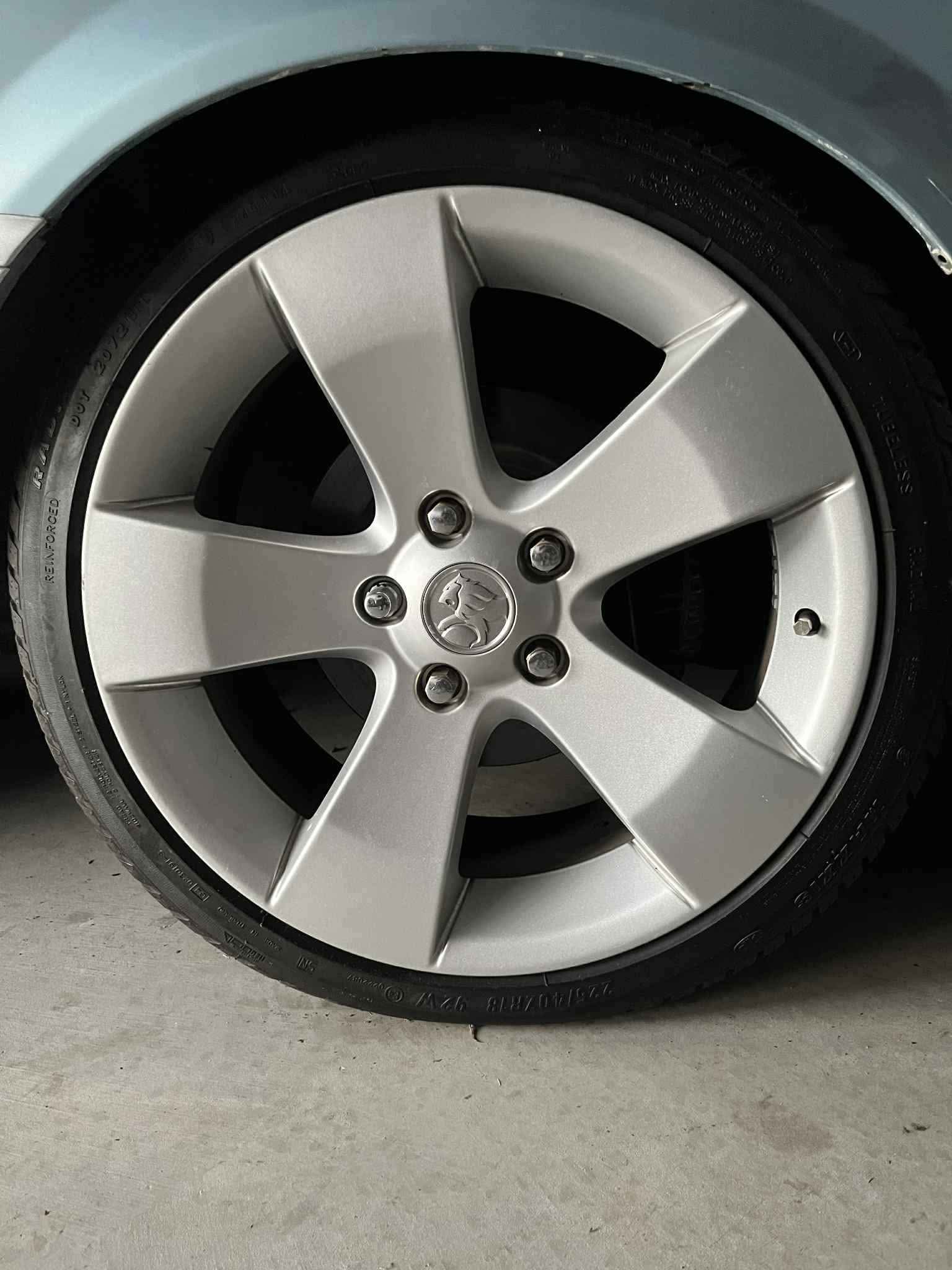 4x Holden 18inch rims,fit vb-vz commodore - Car Wheels, Tires & Parts ...