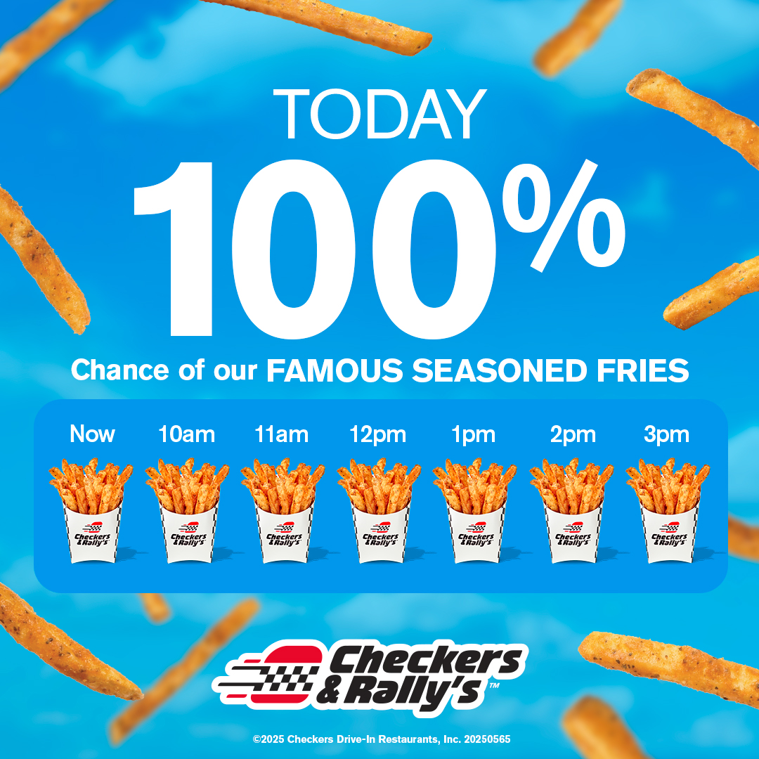 Checkers - Breaking: Meteorologists confirm a weekend fry front is ...