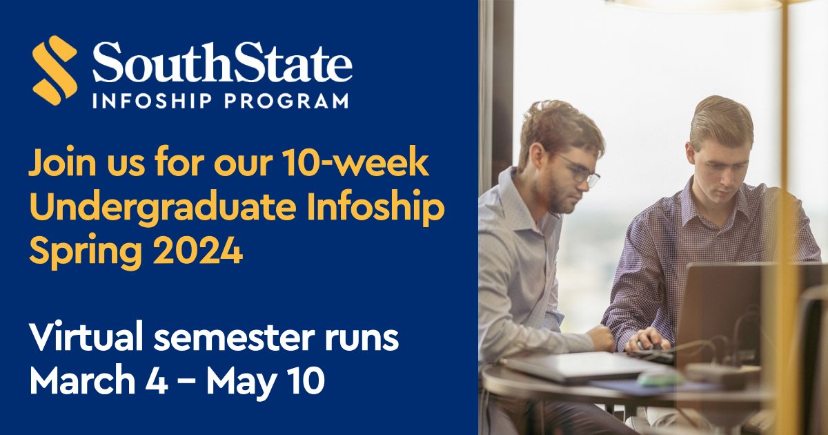 SouthState Bank - Is a career in finance on your horizon?...