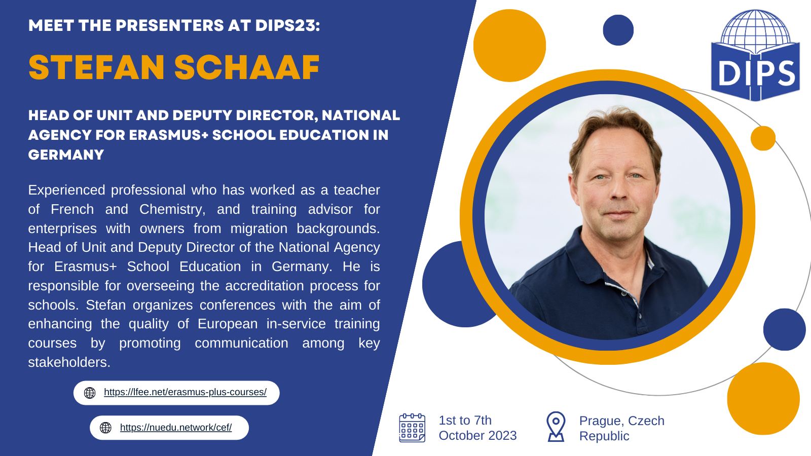 Lfee Europe - Meet another of our #DIPS23 presenters... | Facebook