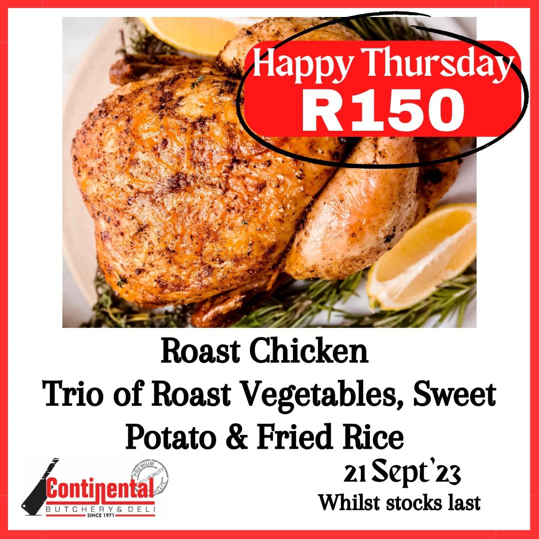 HAPPY THURSDAY Chicken & Veg Combo,... - Continental Butchery