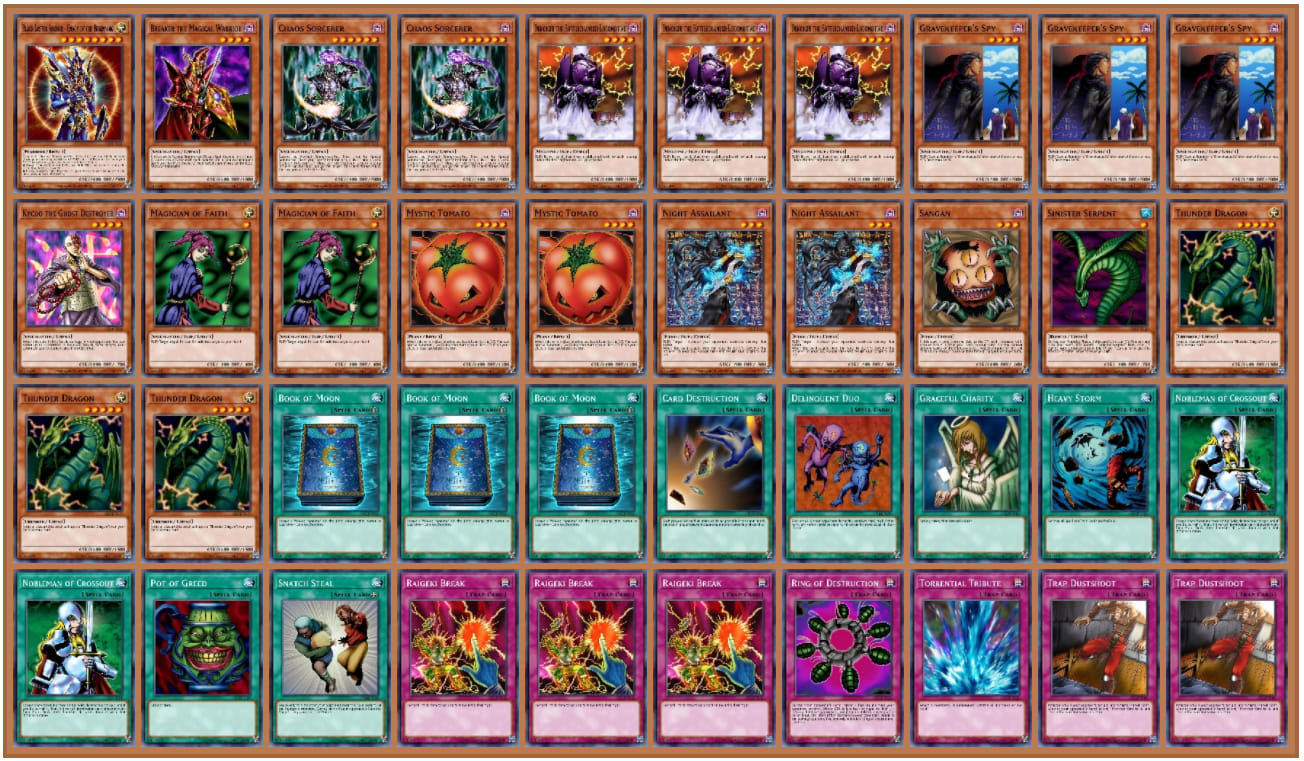 yugioh master duel chaos deck Generic Complete Custom for Yu-Gi-Oh! Dark Magician of Chaos vs