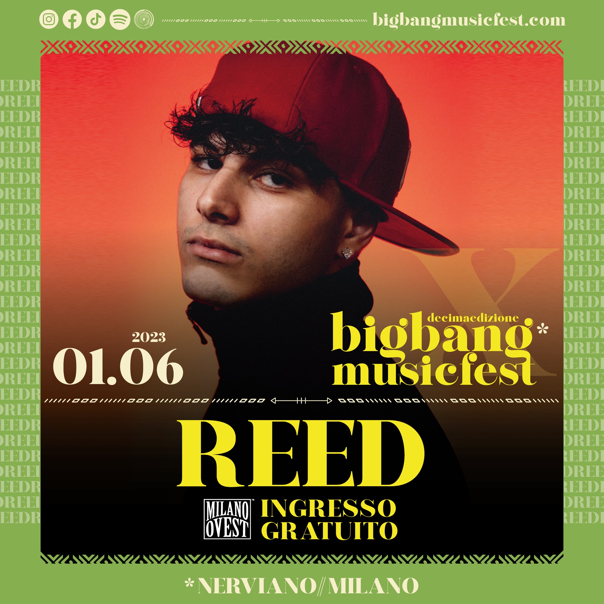 Big - #Reed | 𝗚𝗶𝗼𝘃𝗲𝗱𝗶̀ 𝟭 𝗚𝗶𝘂𝗴𝗻𝗼 | 𝗜𝗡𝗚𝗥𝗘𝗦𝗦𝗢 𝗚𝗥𝗔𝗧𝗨𝗜𝗧𝗢 🫶 𝗟'𝗼𝗰𝗰𝗵𝗶𝗼 𝗻𝗲𝗹 ...