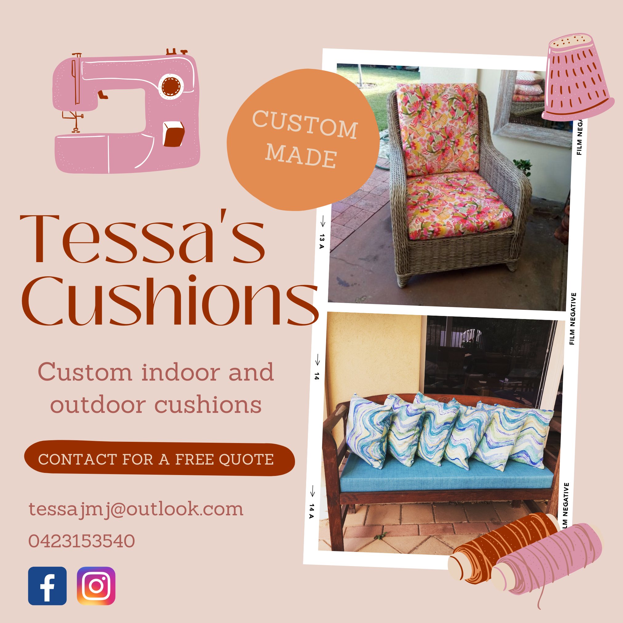 Tessa's Cushions | Perth WA
