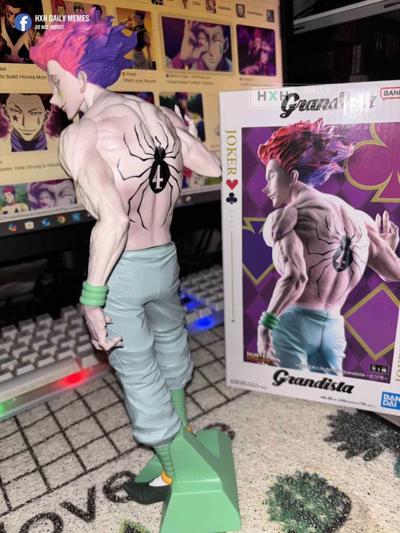 GRANDISTA HISOKA IS SO LIT ??